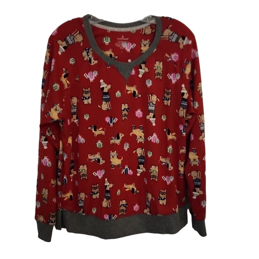 Cuddl Duds Dog Lightweight Fleece Top, L